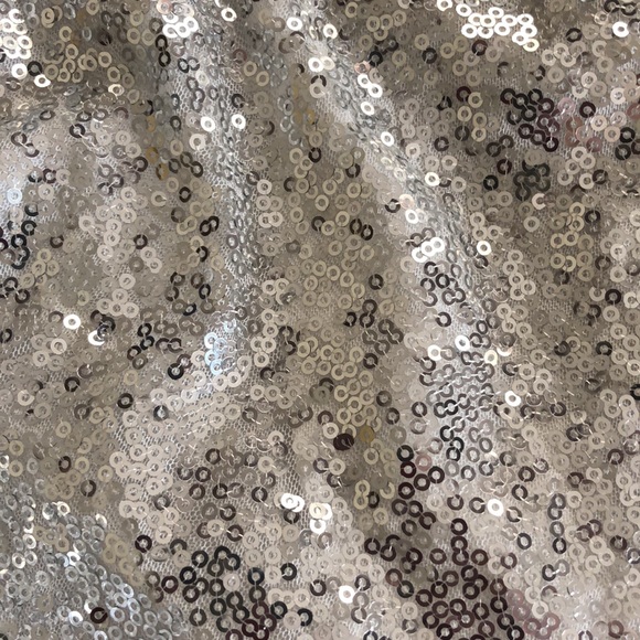 Fun silver sequined shorts ! - Picture 3 of 5